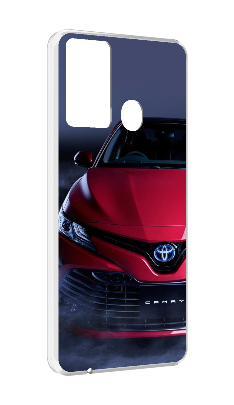 

Чехол MyPads toyota тоиота 1 для Itel P37/Itel Vision 2S, Прозрачный, Tocco