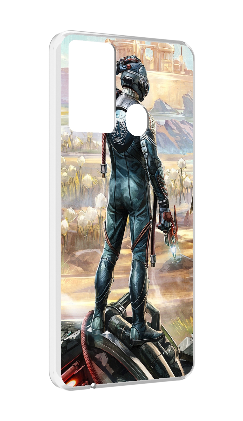 

Чехол MyPads the-outer-worlds для Itel P37/Itel Vision 2S, Прозрачный, Tocco