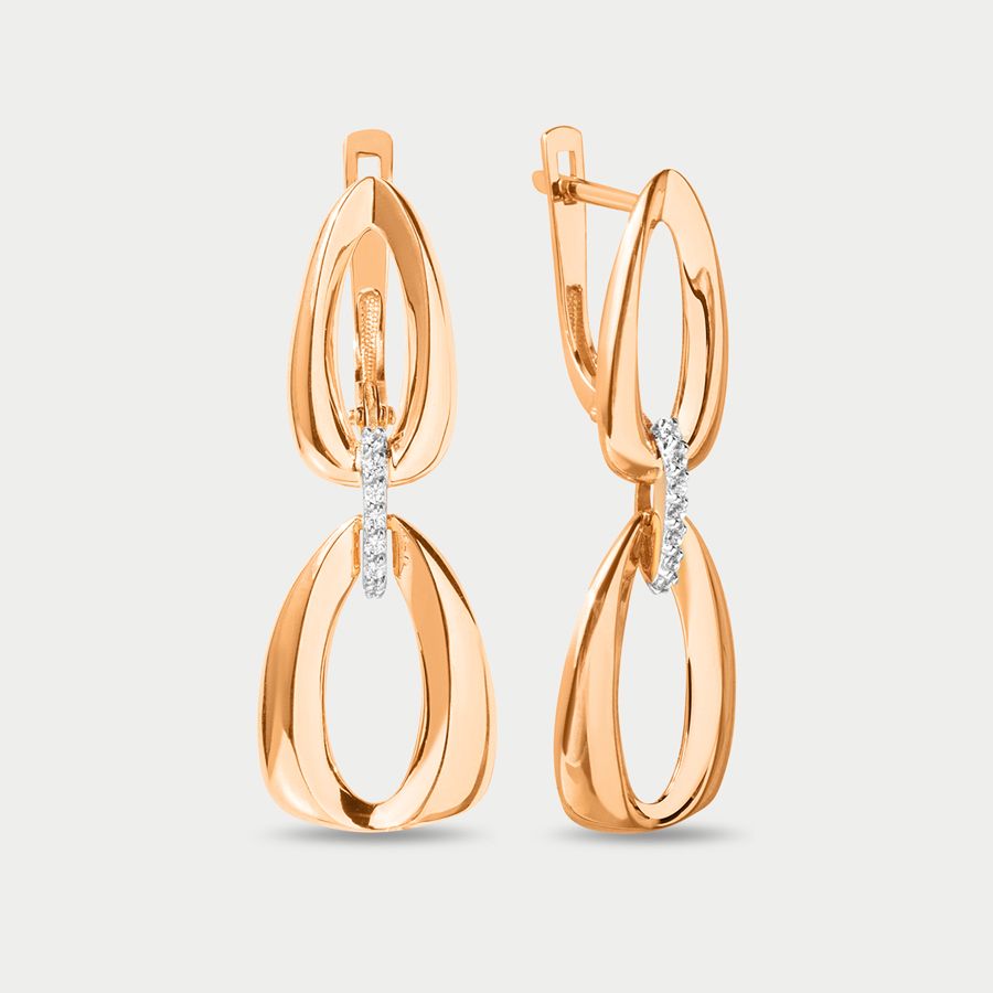 

Серьги из золота с фианитом GOLD CENTER 902102-1102, 902102-1102