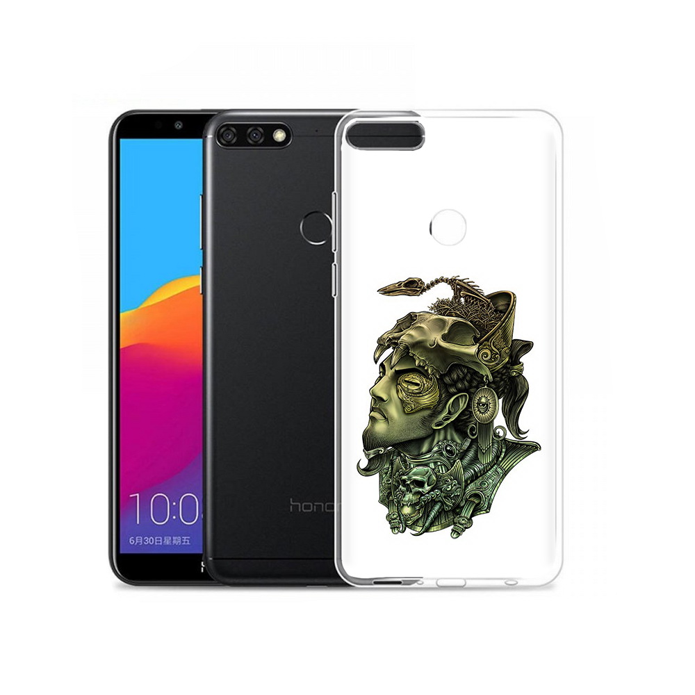 

Чехол MyPads Tocco для Honor 7C Pro бронзовый воин (PT113786.47.248), Прозрачный, Tocco
