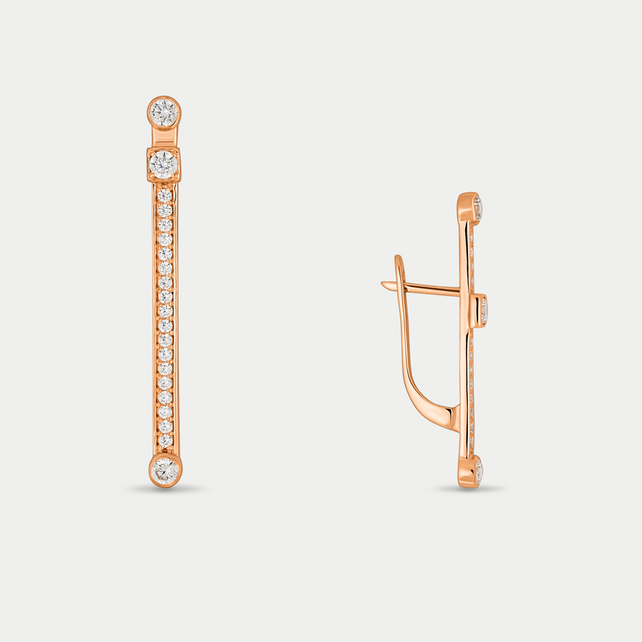 

Серьги из золота с фианитом GOLD CENTER С1330-5101, С1330-5101