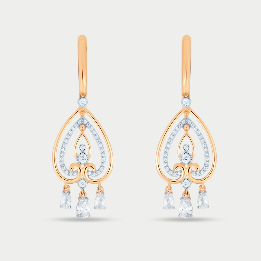 

Серьги из золота с фианитом GOLD CENTER л125808, л125808