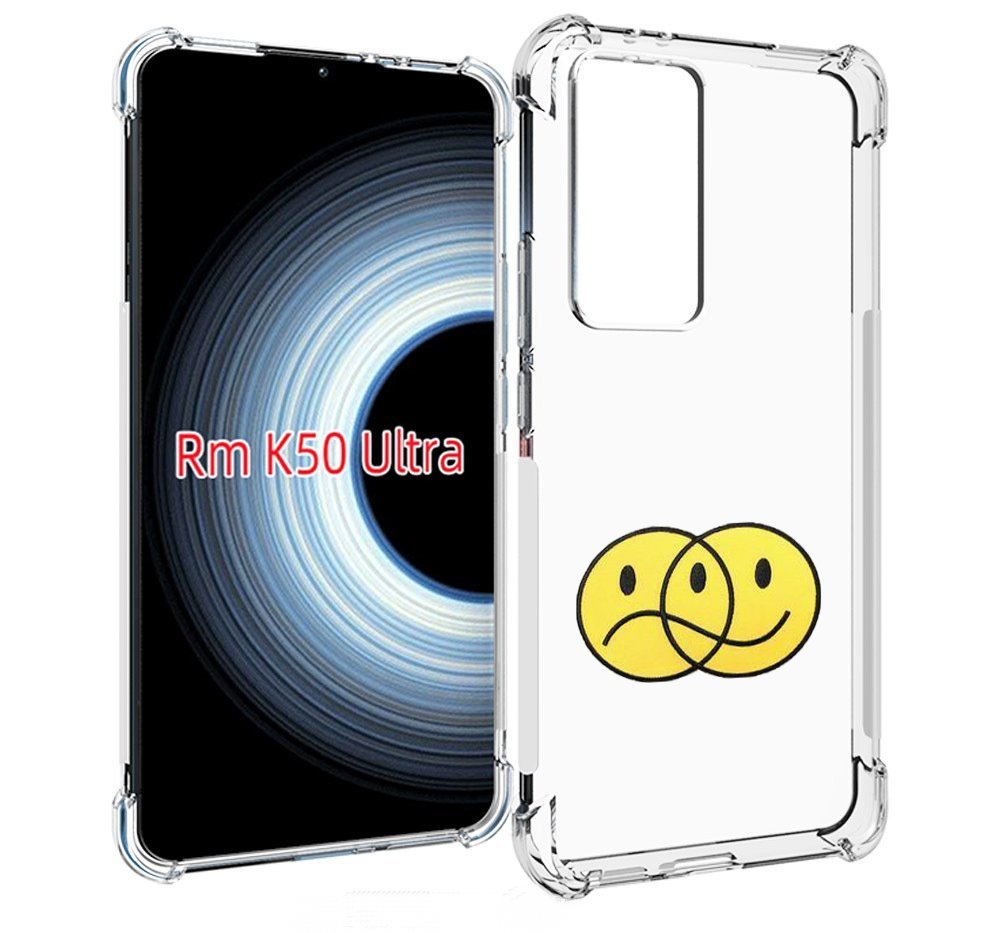 

Чехол MyPads Хиппи для Xiaomi 12T / Redmi K50 Ultra, Прозрачный, Tocco