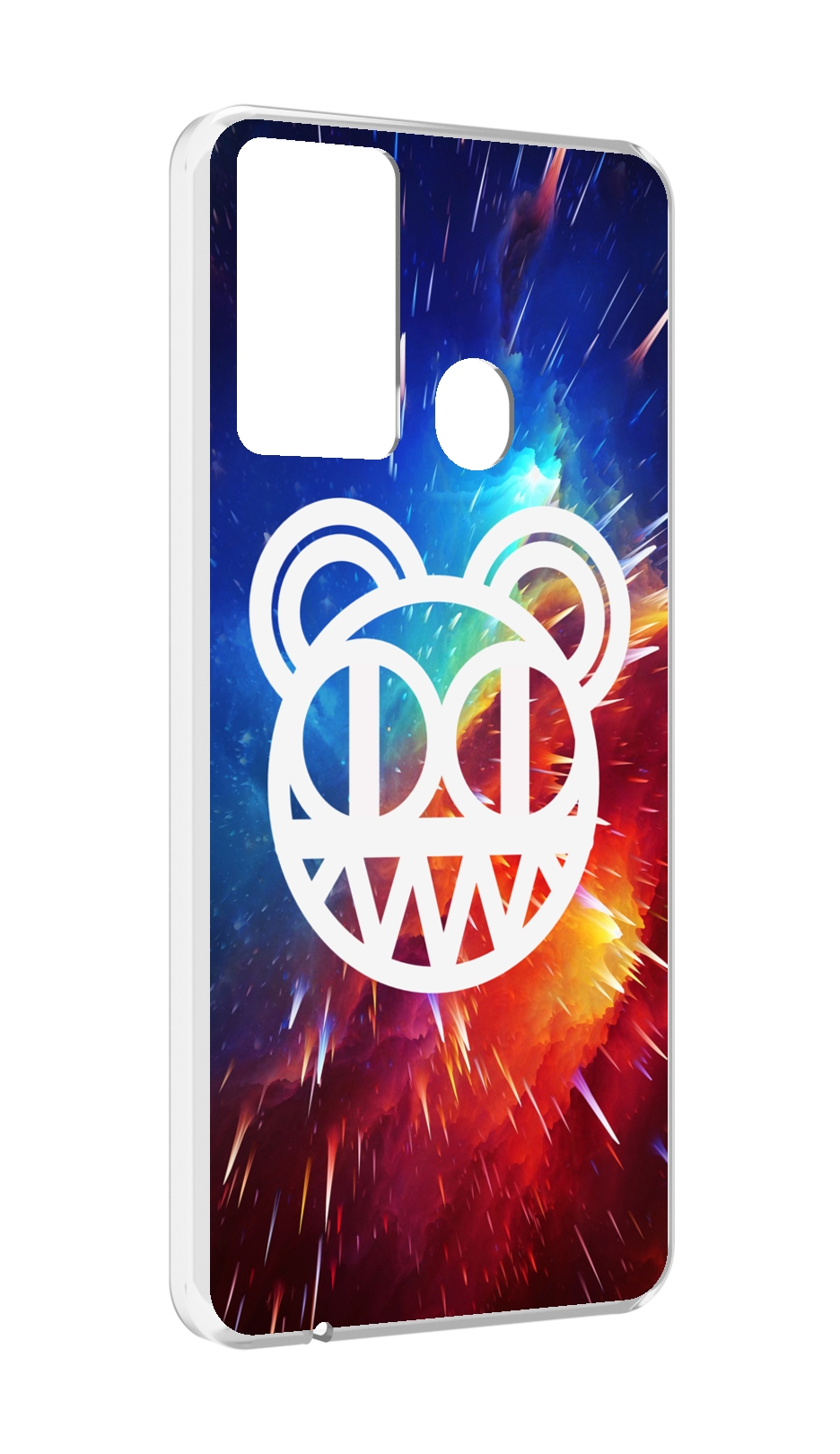 

Чехол MyPads radiohead cosmos для Itel P37/Itel Vision 2S, Прозрачный, Tocco