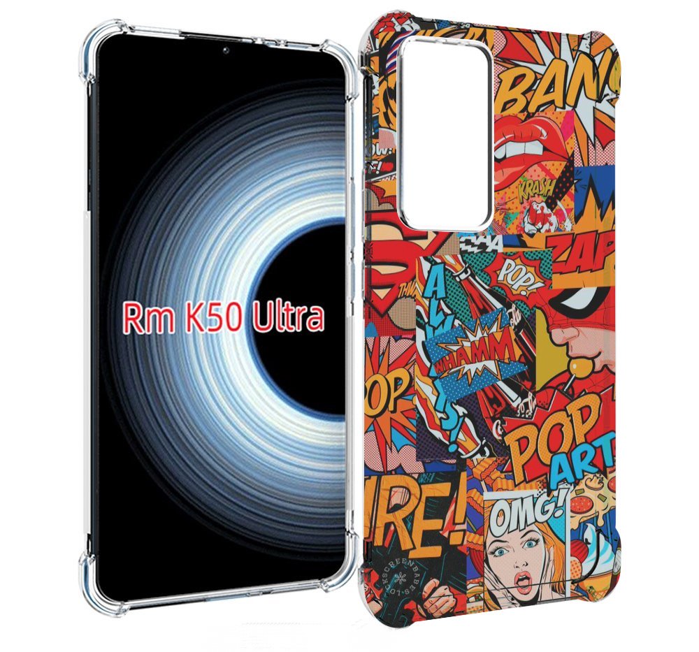 

Чехол MyPads Фон для Xiaomi 12T / Redmi K50 Ultra, Прозрачный, Tocco