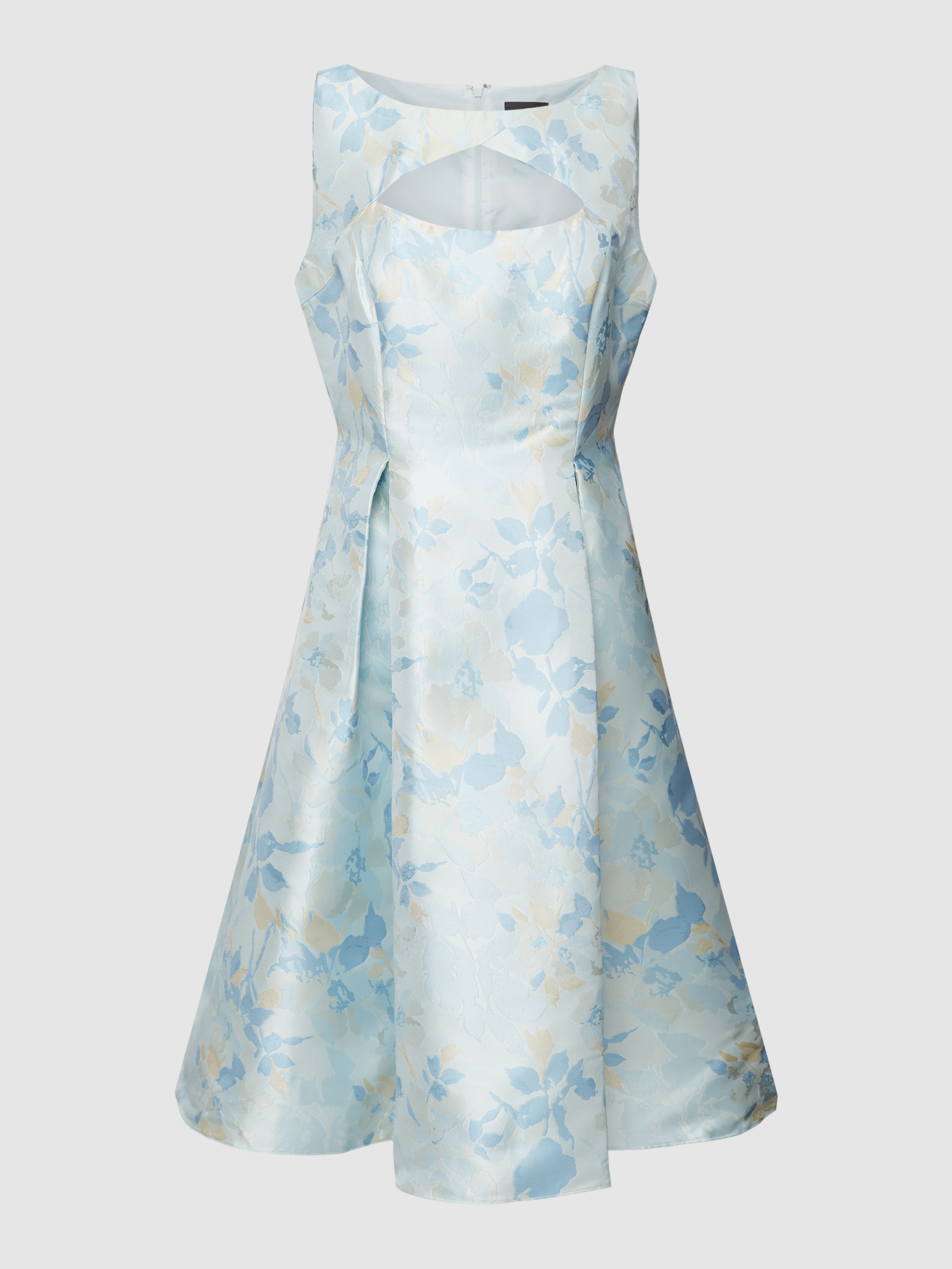 Платье женское Adrianna Papell 1777616 голубое 46 (доставка из-за рубежа)