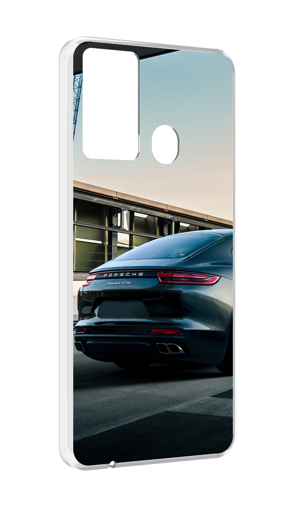 

Чехол MyPads porsche порш 4 для Itel P37/Itel Vision 2S, Прозрачный, Tocco