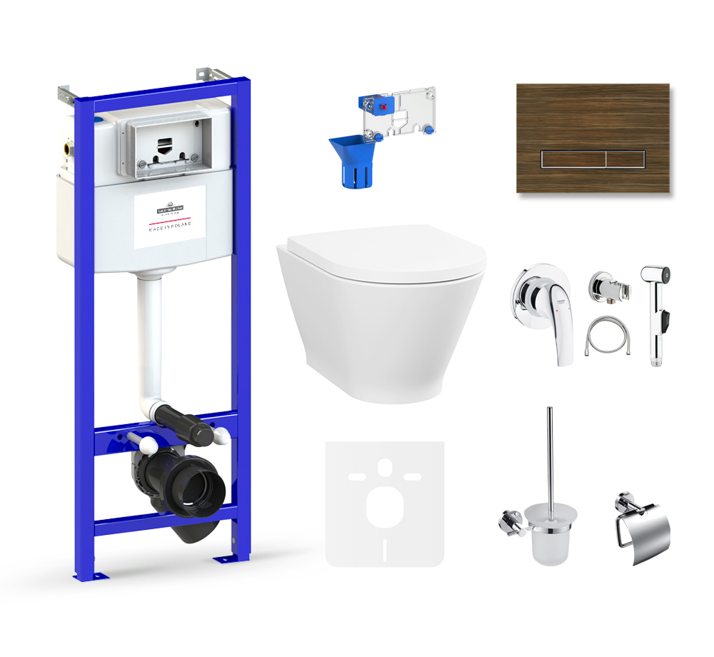 

Комплект 10 в 1 Lavinia Boho Elegant Rimless 75110838, премиум с пластиковой клавишей