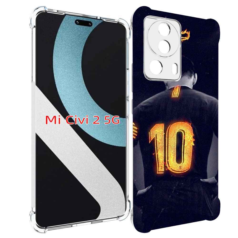 

Чехол MyPads номер-10 для Xiaomi Civi 2, Прозрачный, Tocco