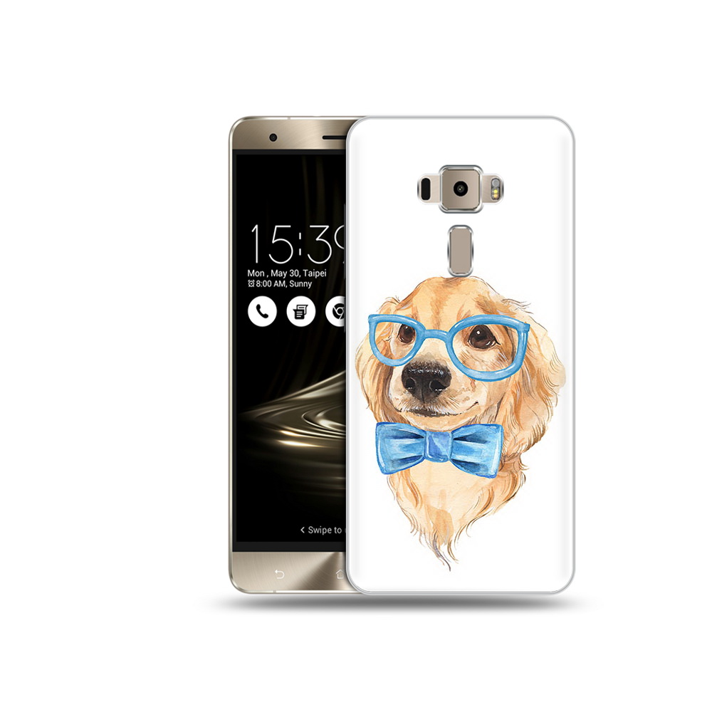 

Чехол MyPads Tocco для Asus ZenFone 3 Neo (ZE520KL) Собака интеллигент (PT38045.651.159), Прозрачный, Tocco