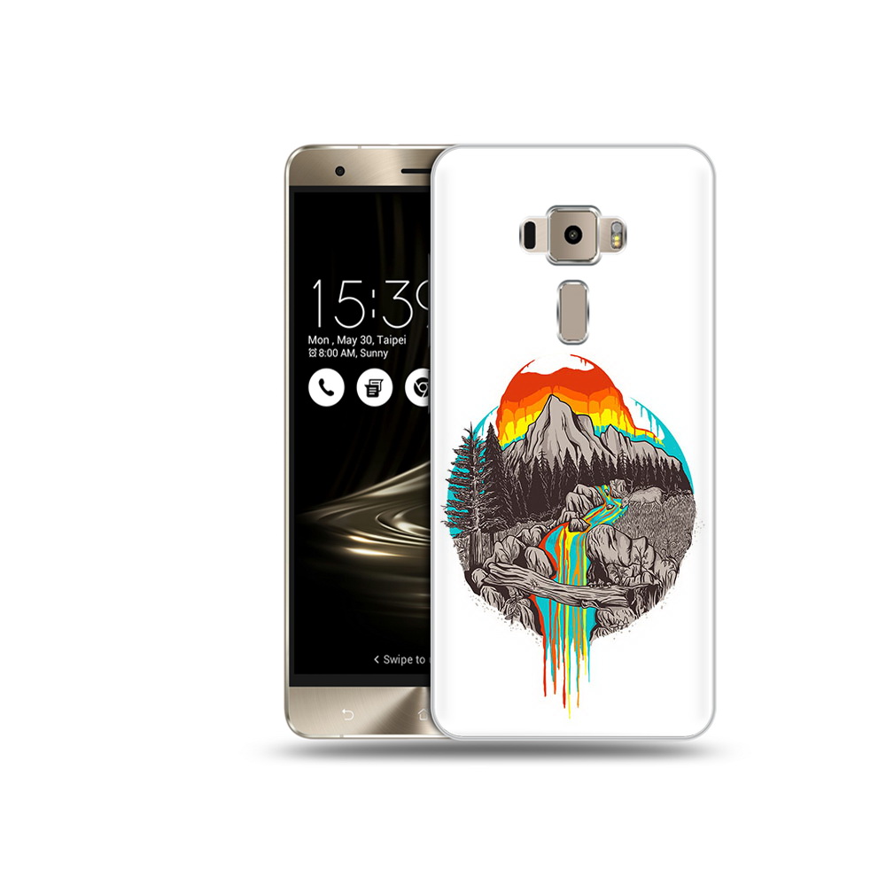 

Чехол MyPads Tocco для Asus ZenFone 3 Neo (ZE520KL) Радужный водопад (PT38045.651.144), Прозрачный, Tocco