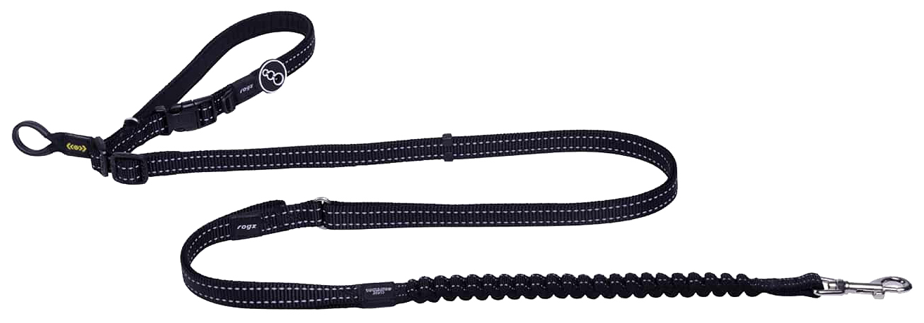 

Поводок Rogz Handsfree Utility, черный, L, 20 мм, 210 см