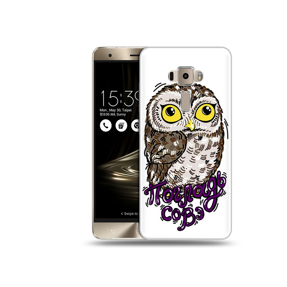 Чехол MyPads Tocco для Asus ZenFone 3 Neo (ZE520KL) Погладь Совэ (PT38045.651.136)