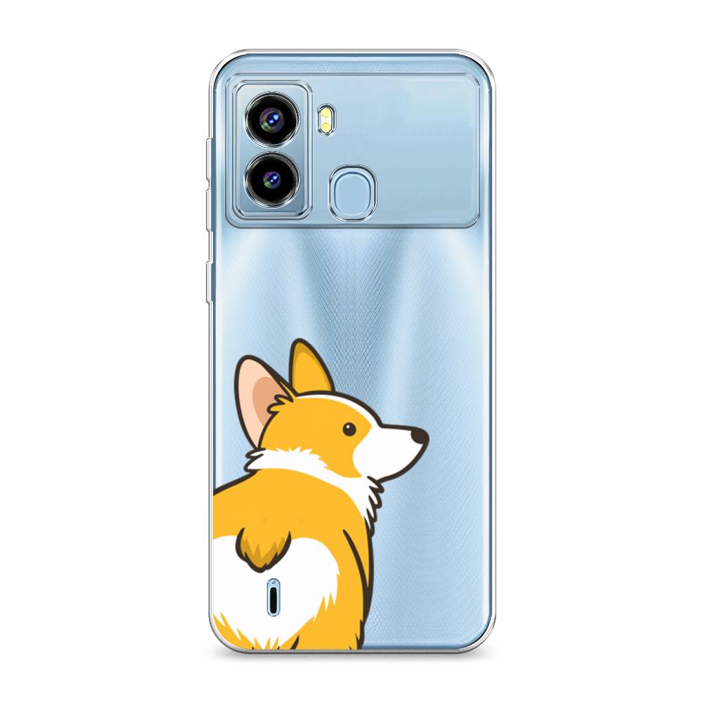 

Чехол Awog на Tecno Pop 6 "Корги следуй за мной", Разноцветный, 302050-2