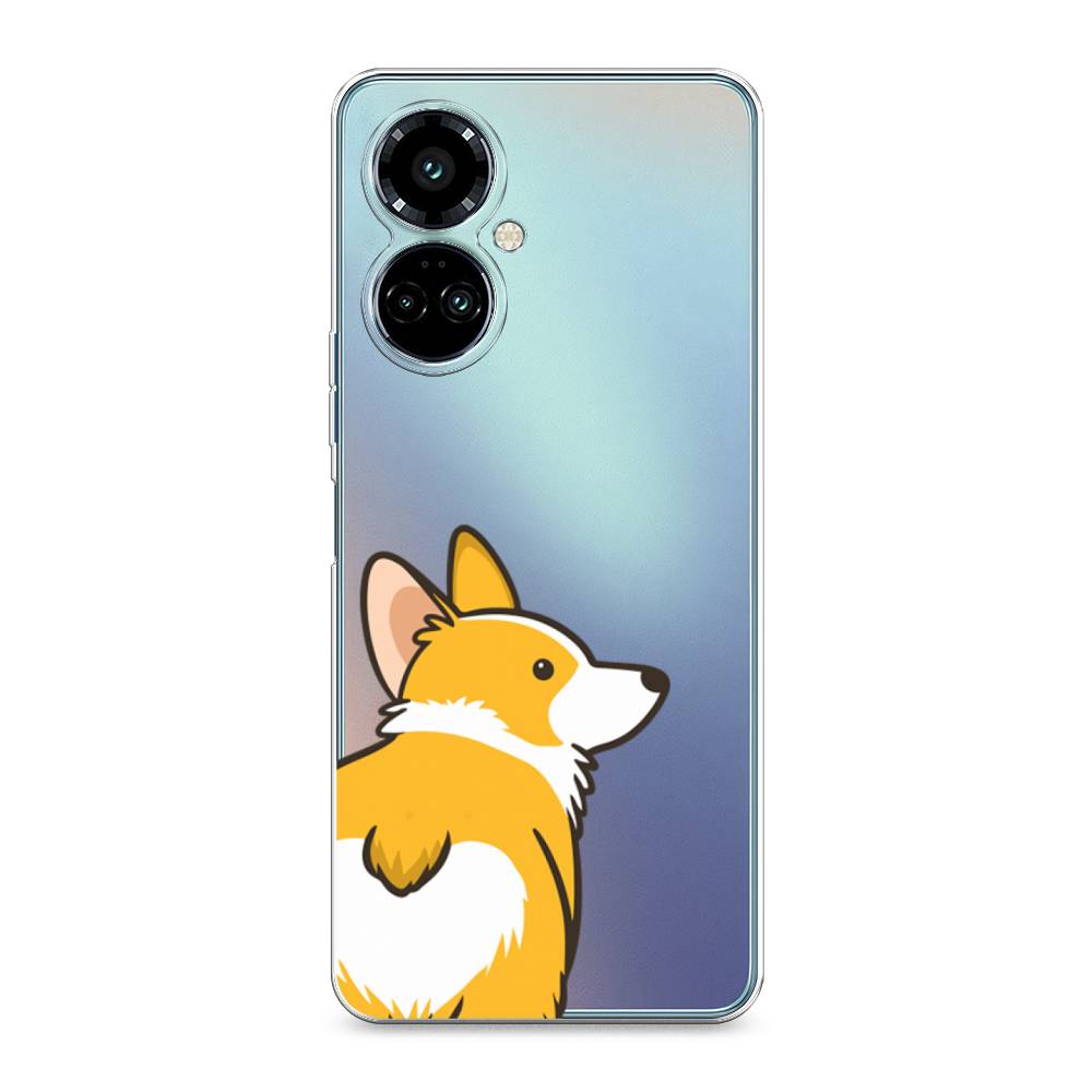 

Силиконовый чехол "Корги следуй за мной" на Tecno Camon 19 Pro, Корги следуй за мной