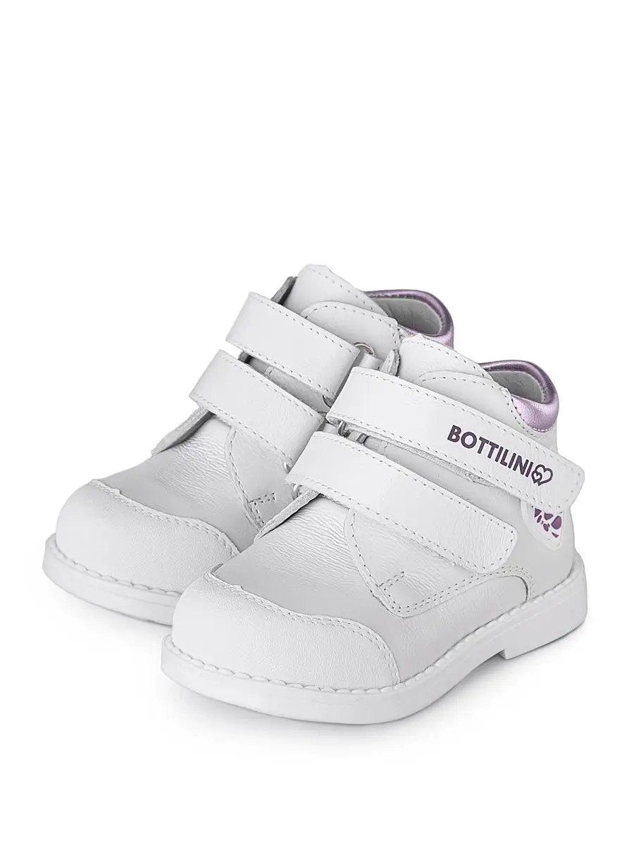 

Ботинки для девочек BOTTILINI BO-208, белый, размер 20 / 12,5 см, BO-208 girls