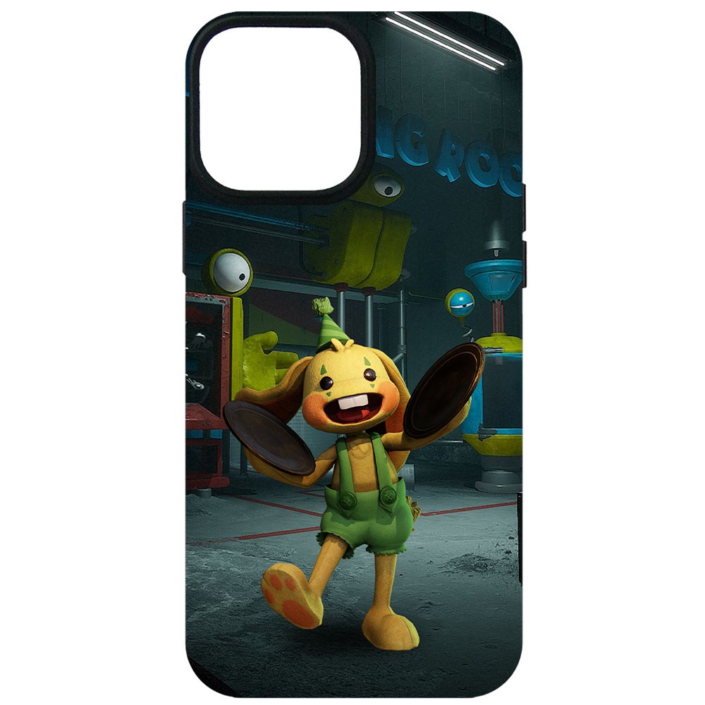 

Чехол-накладка Софт Хаги Ваги - Крольчонок Бонзо для iPhone 13 Pro Max, Черный
