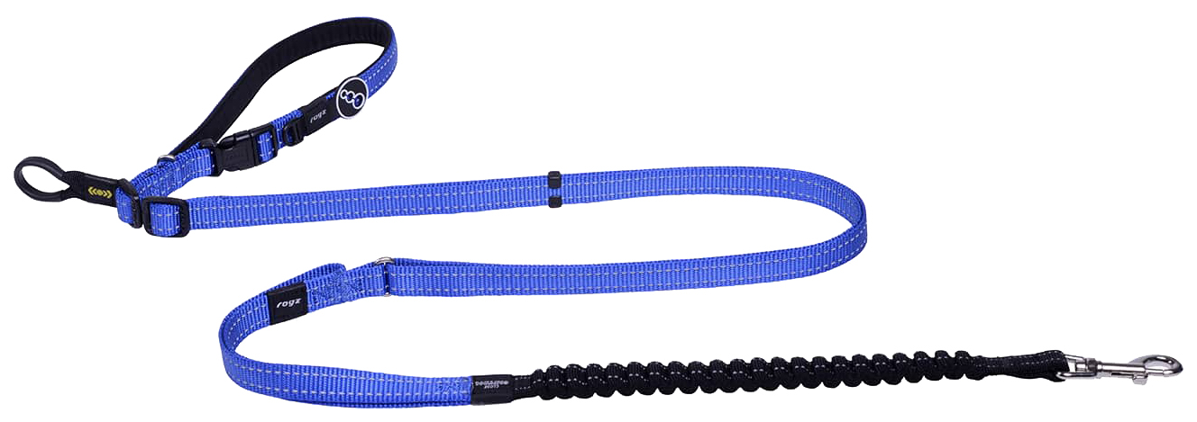 

Поводок Rogz Utility HLF05-B, синий, XL, 25 мм, 210 см