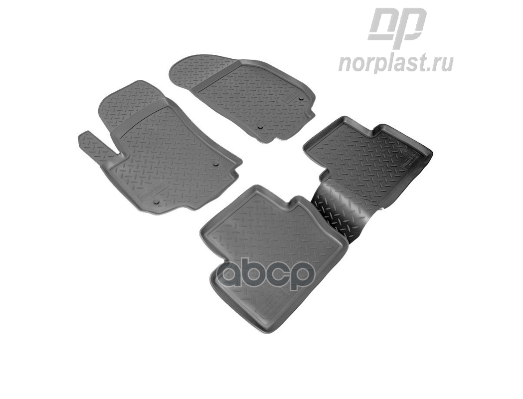 фото Коврики в салон полиуретан norplast opel zafira, 2005-2012 черный 4 шт. npl-po-63-91 opel