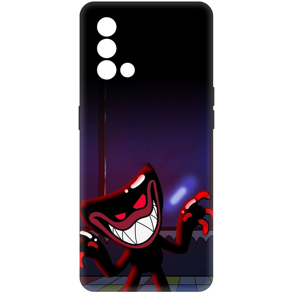 

Чехол-накладка Софт Хаги Ваги для Oppo A74, Черный