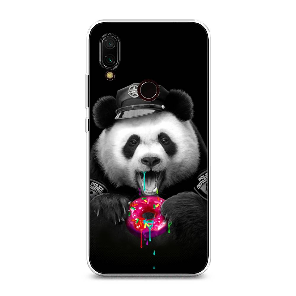 

Чехол Awog на Xiaomi Redmi 7 "Панда police", Разноцветный, 35050-2