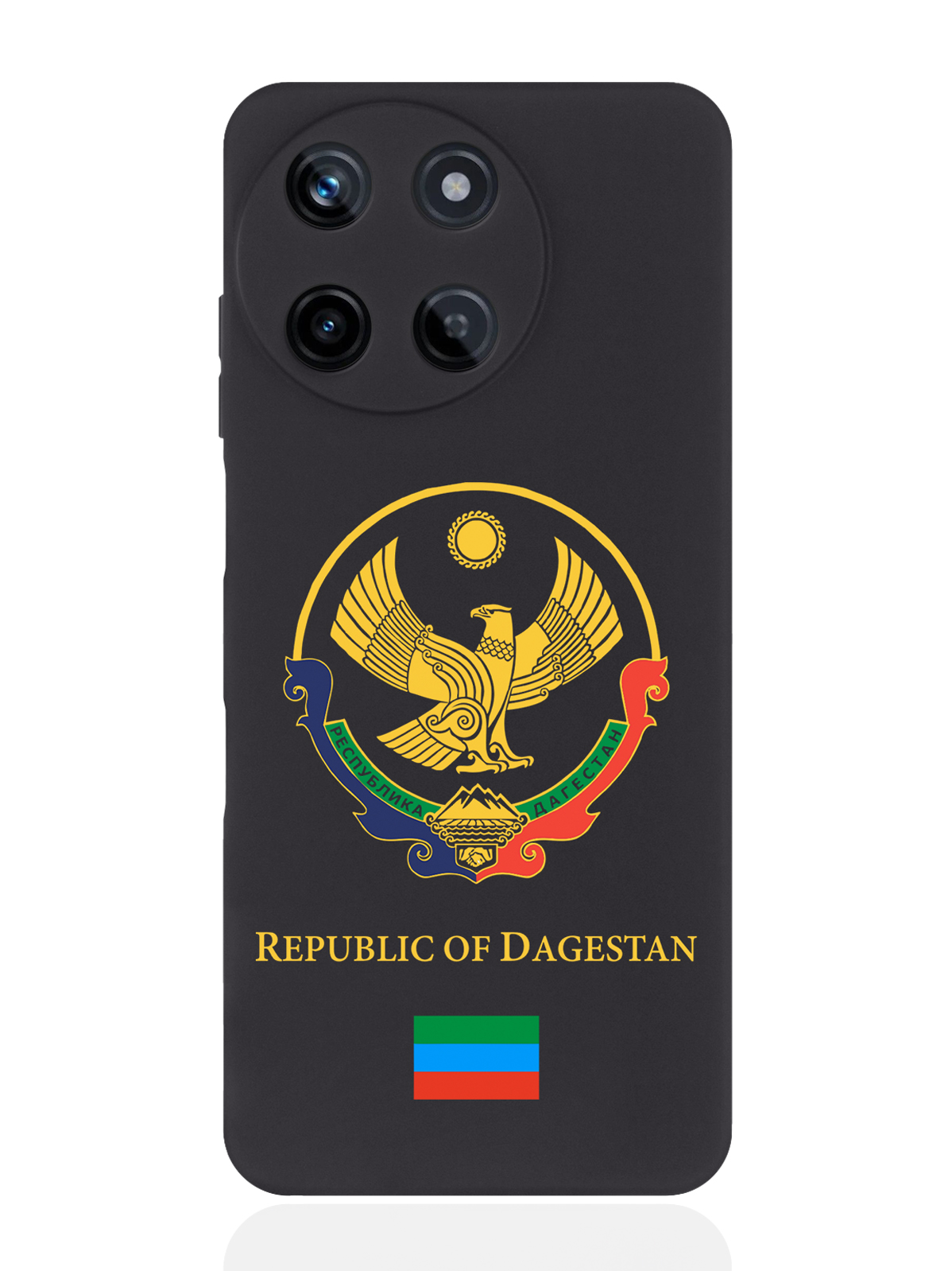 

чехол SignumCase для Realme 11 5G Герб Дагестана, Разноцветный, Realme 11 5G