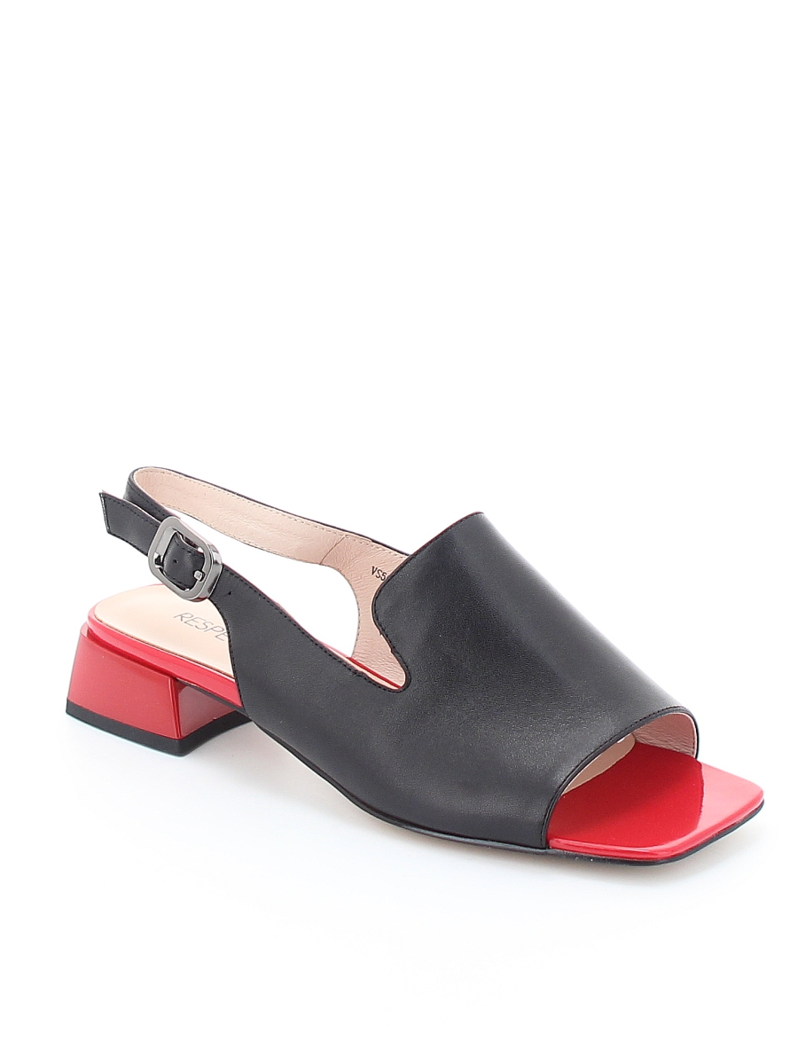 

Босоножки женские Respect VS56-160450 черные 38 RU, VS56-160450