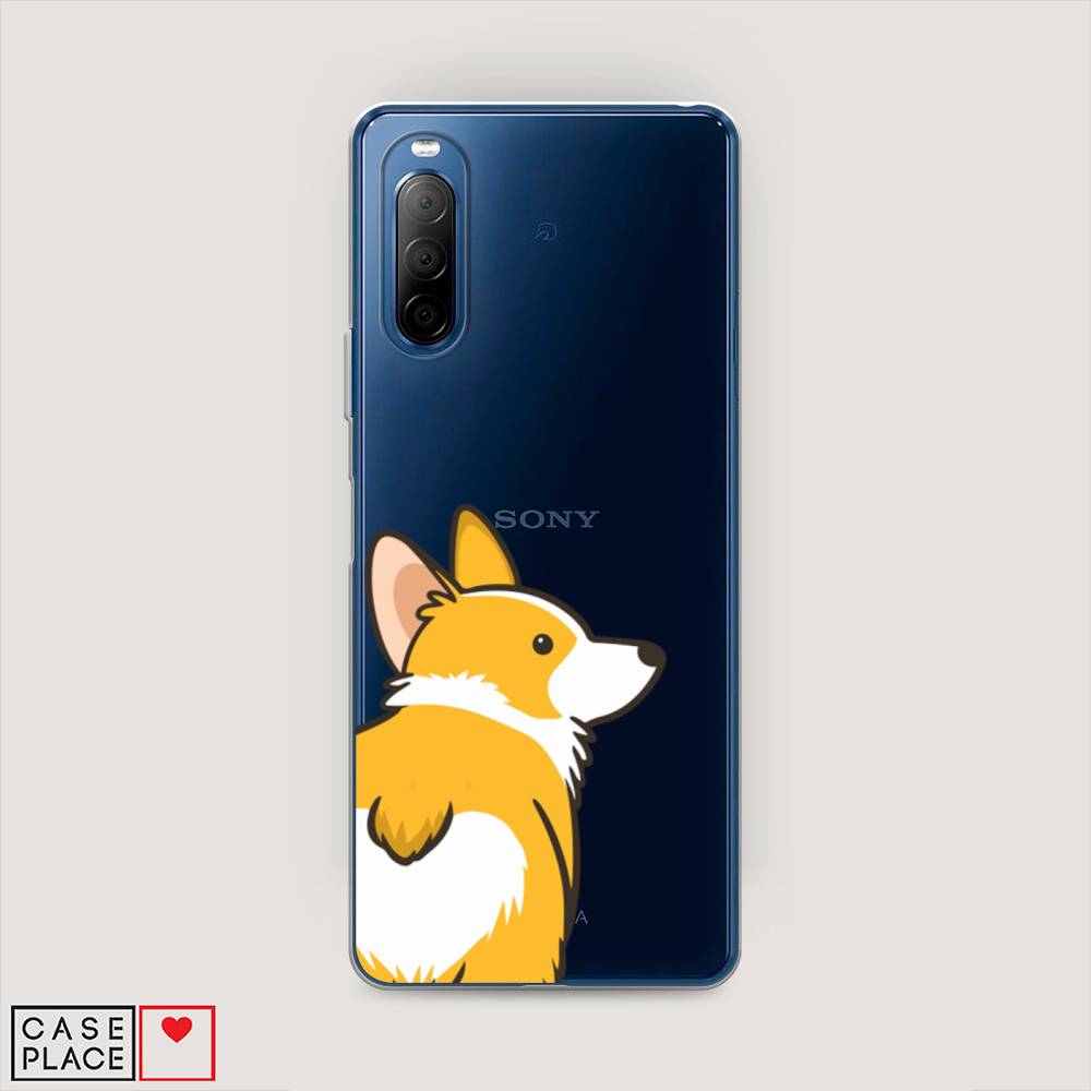 

Чехол Awog на Sony Xperia 10 II "Корги следуй за мной", Разноцветный, 54650-2