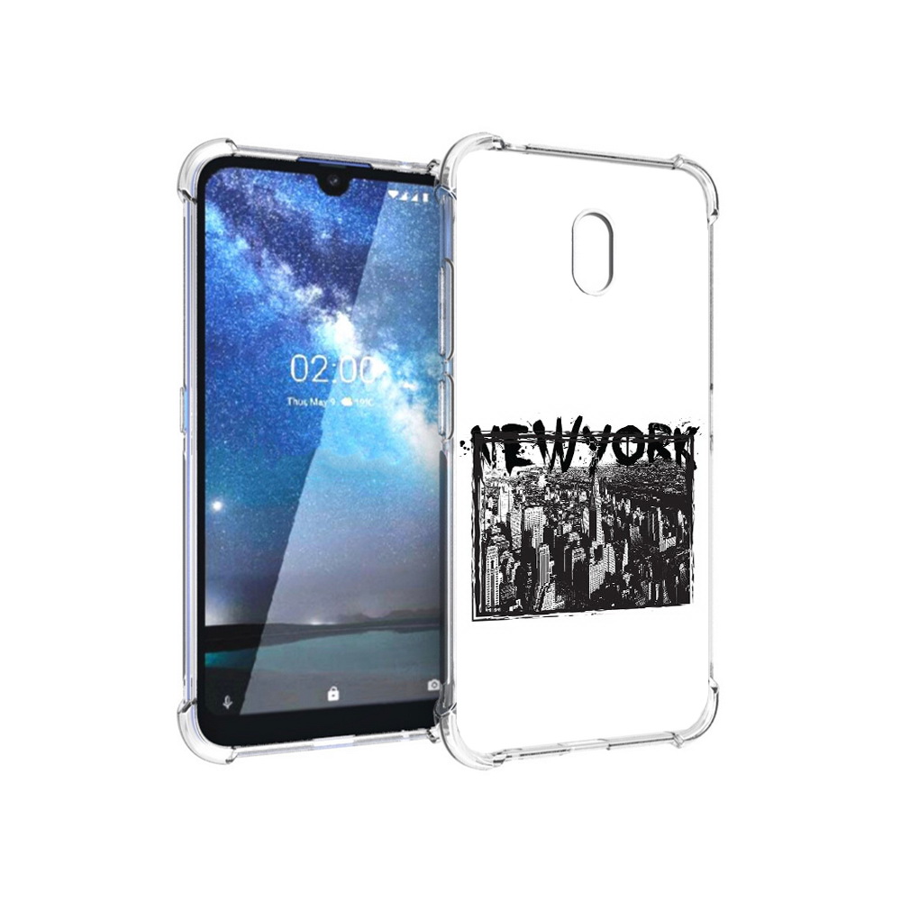 

Чехол MyPads Tocco для Nokia 2.2 че (PT134721.103.671), Прозрачный, Tocco
