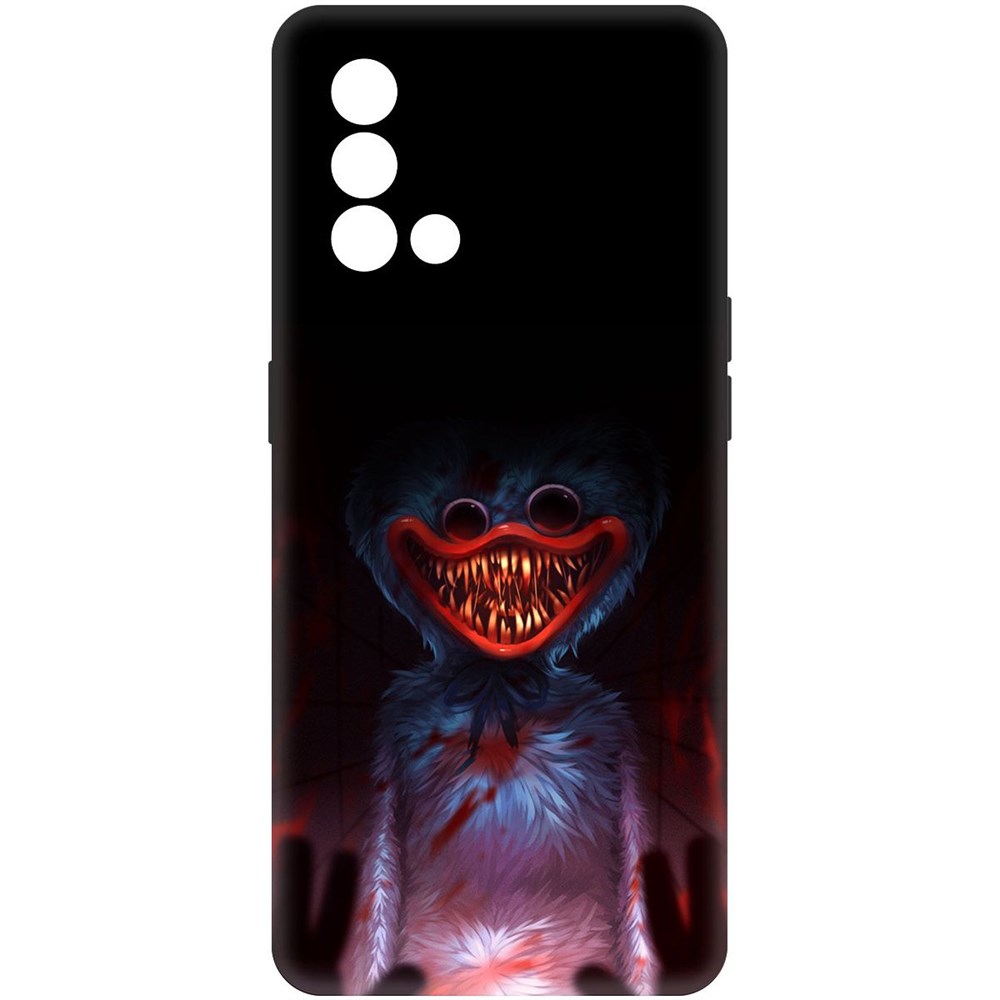 

Чехол-накладка Софт Атака Хаги Ваги для Oppo A74, Черный