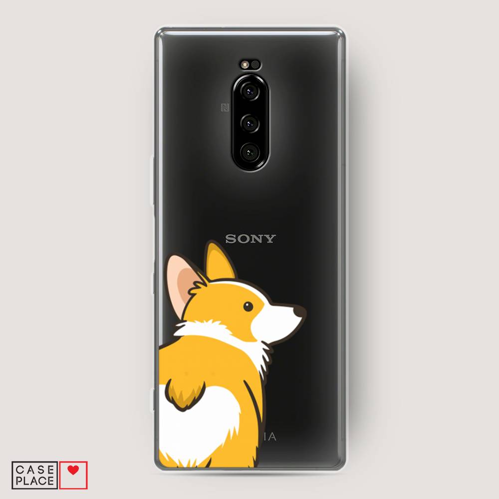 

Чехол Awog на Sony Xperia 1/XZ4 "Корги следуй за мной", Разноцветный, 54250-2