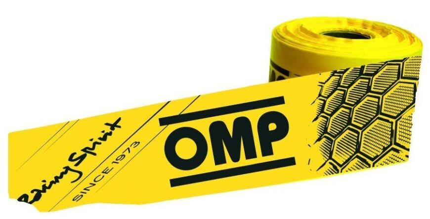 

Нейлоновая лента жёлтая, с логотипом OMP,OMP X/694E/15 500 метров x 15 см