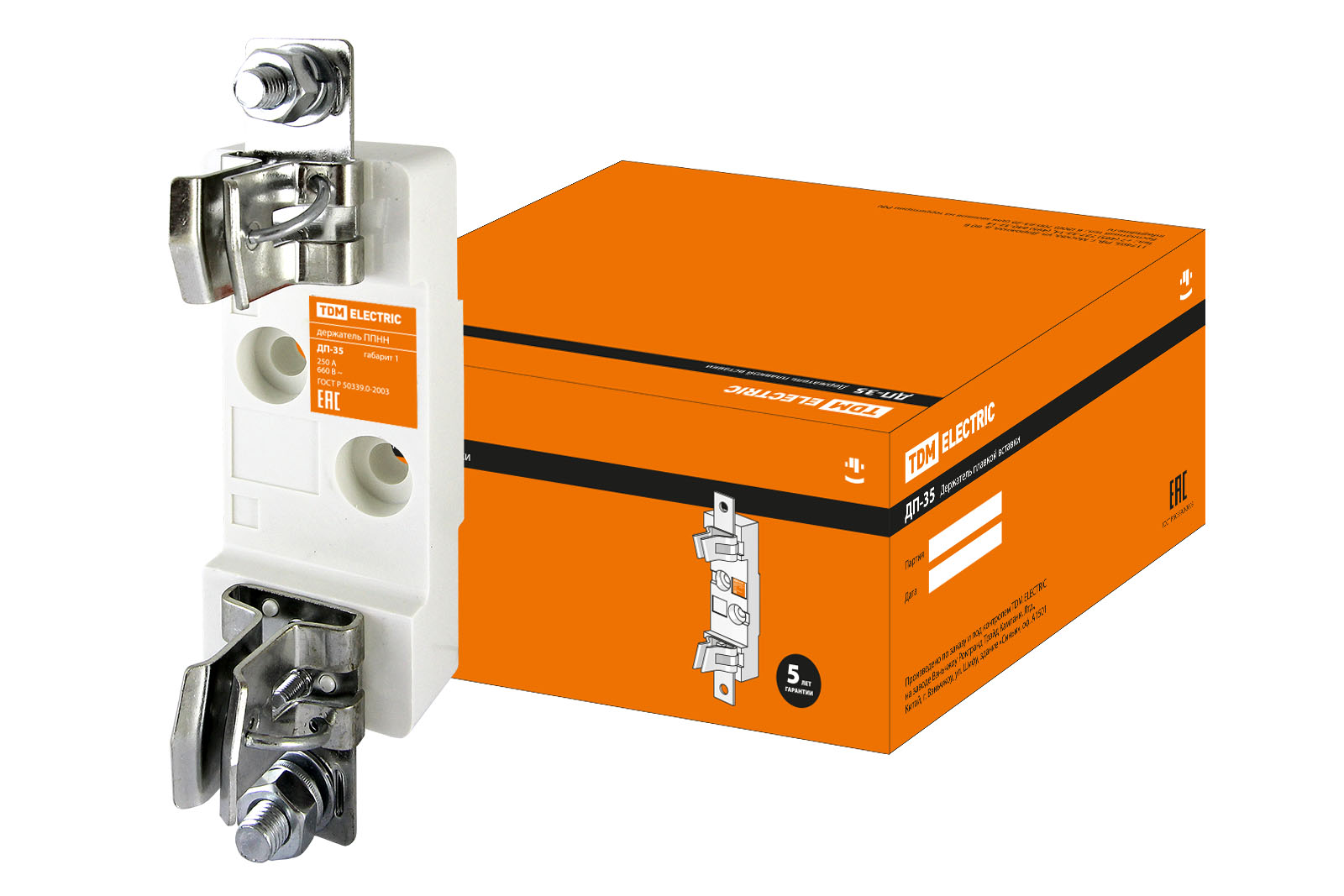

Держатель ДП-35 габ.1, 250А TDM SQ0713-0042