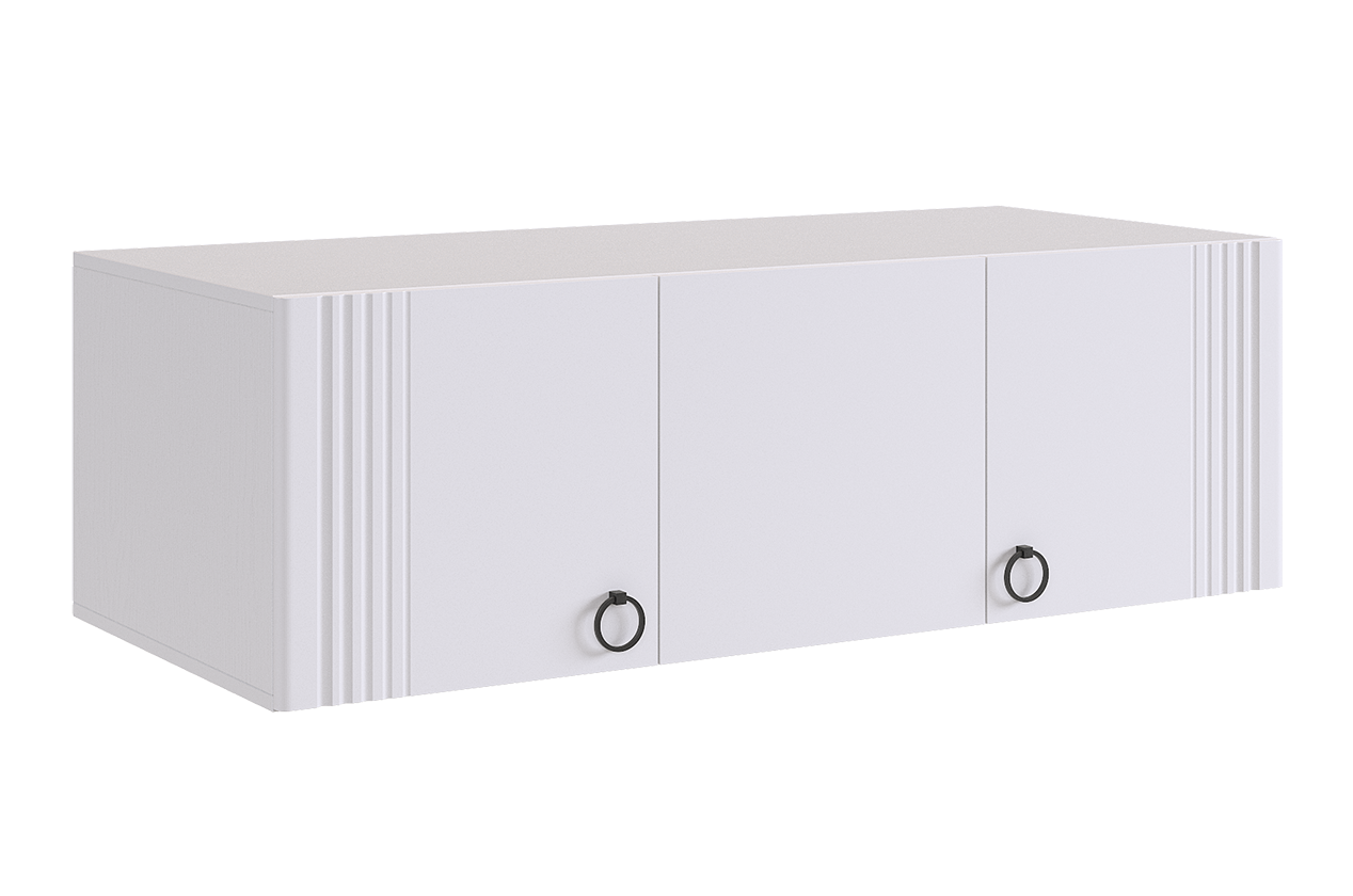 

Ева Антресоль трехдверная 117.01, Белый, Ева