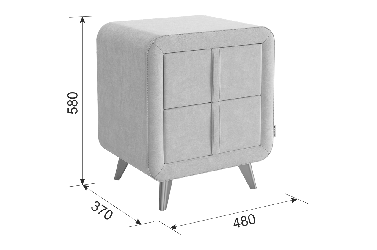 

Тумба прикроватная Софи 2, Зеленый