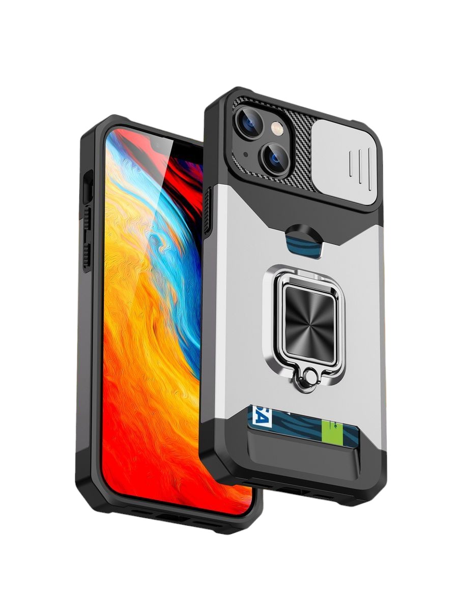 

Чехол О'кейси для Apple iPhone 14 черный,белый