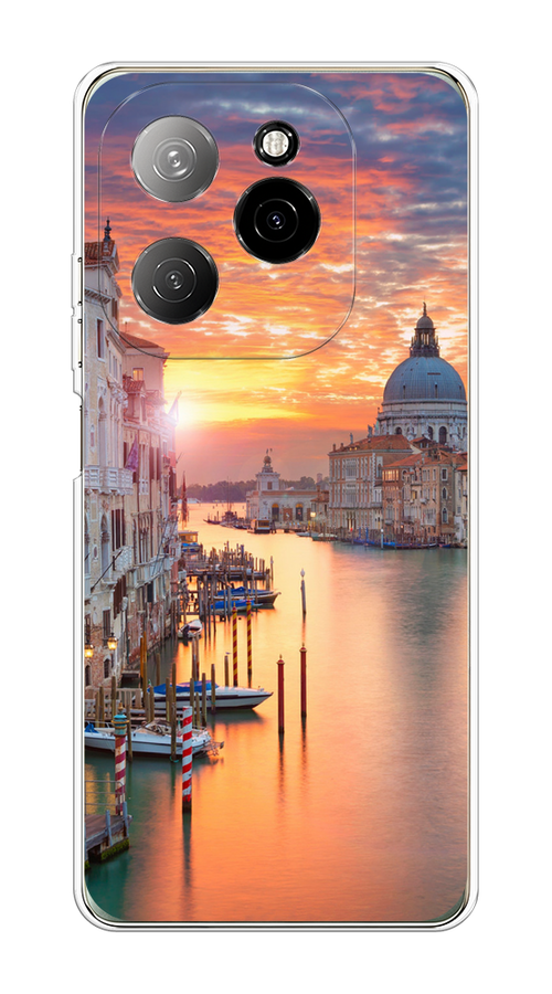 

Чехол на Tecno Spark 20 Pro 5G "Восход 11", Розовый;оранжевый, 305750-1