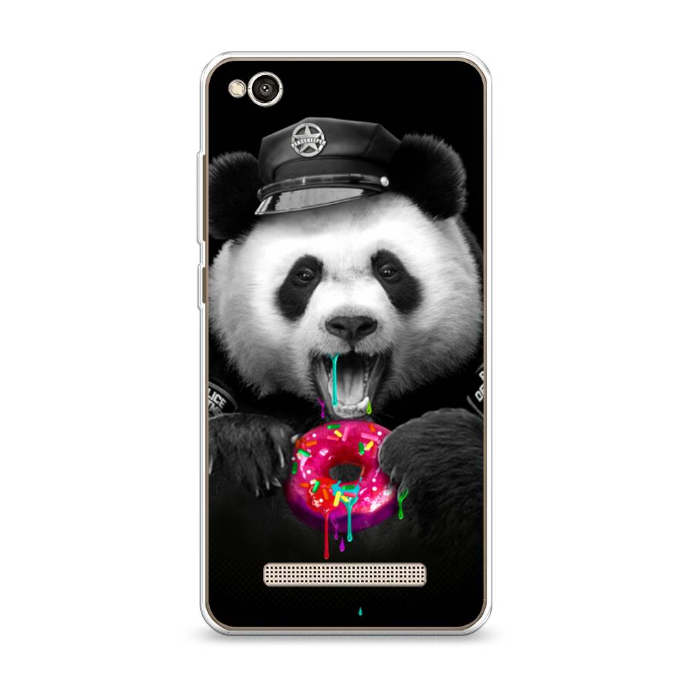 

Чехол Awog на Xiaomi Redmi 4A "Панда police", Разноцветный, 31350-2