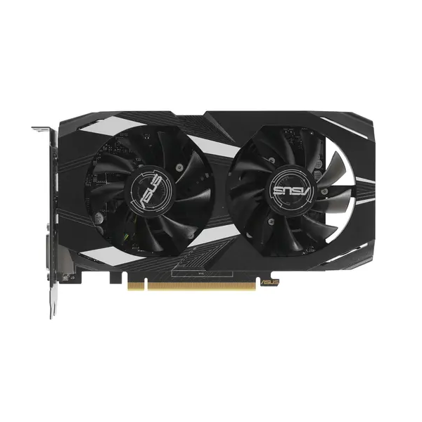 

Видеокарта ASUS NVIDIA GeForce GTX 1650 OC (DUAL-GTX1650-O4GD6-P-V2), Черный, GeForce GTX 1650 OC