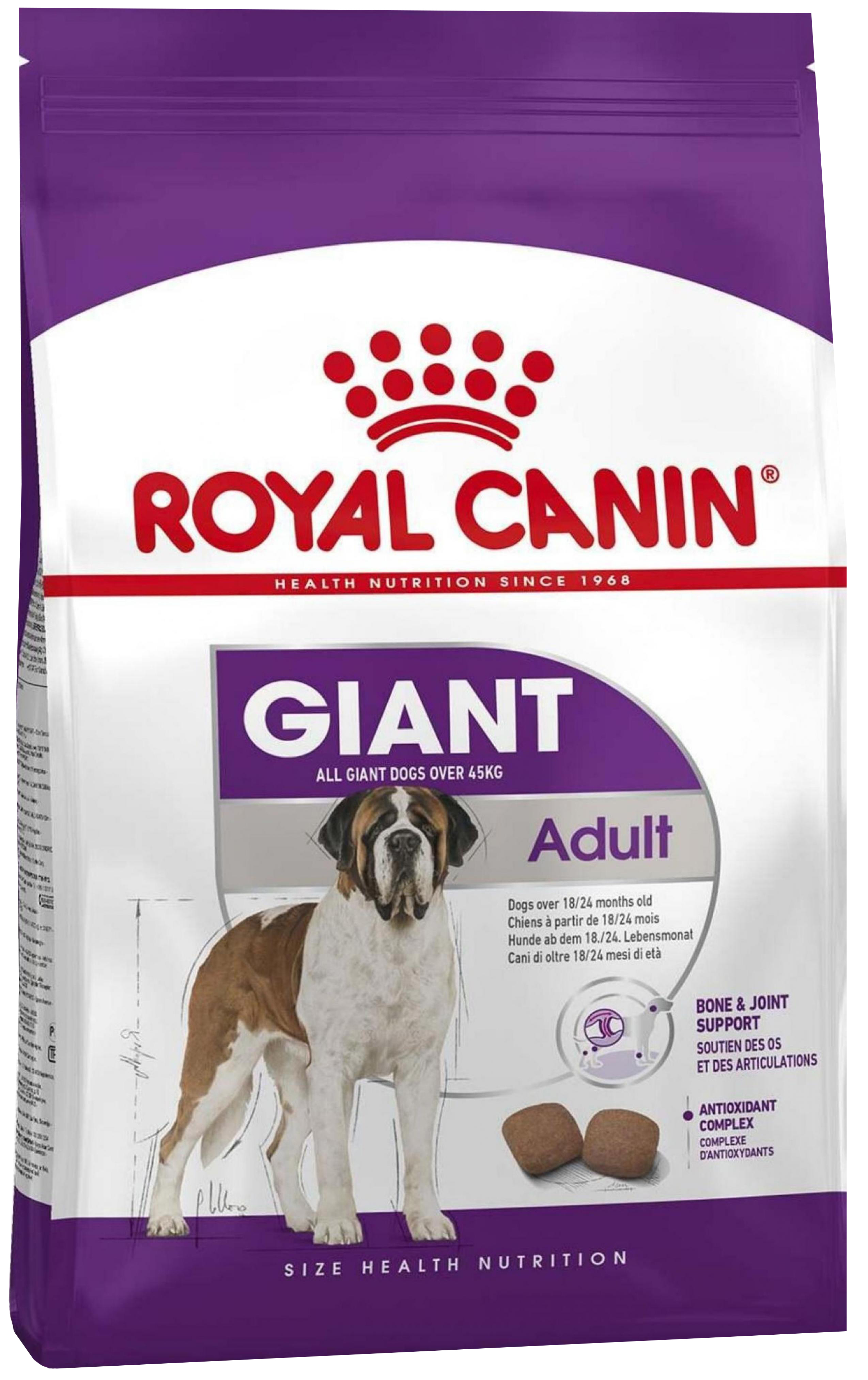 

Сухой корм для собак Royal Canin Giant Adult, 15 кг