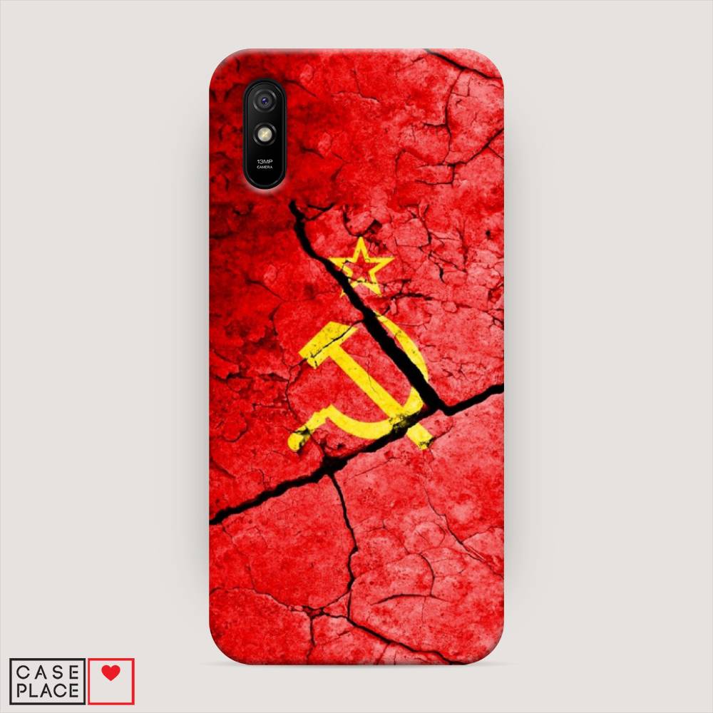 фото Пластиковый чехол "ссср" на xiaomi redmi 9a awog
