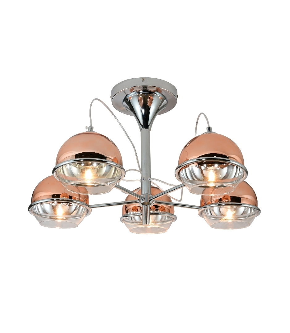 

Потолочный светильник Lumina Deco Veroni LDC 1029-5 R.GD