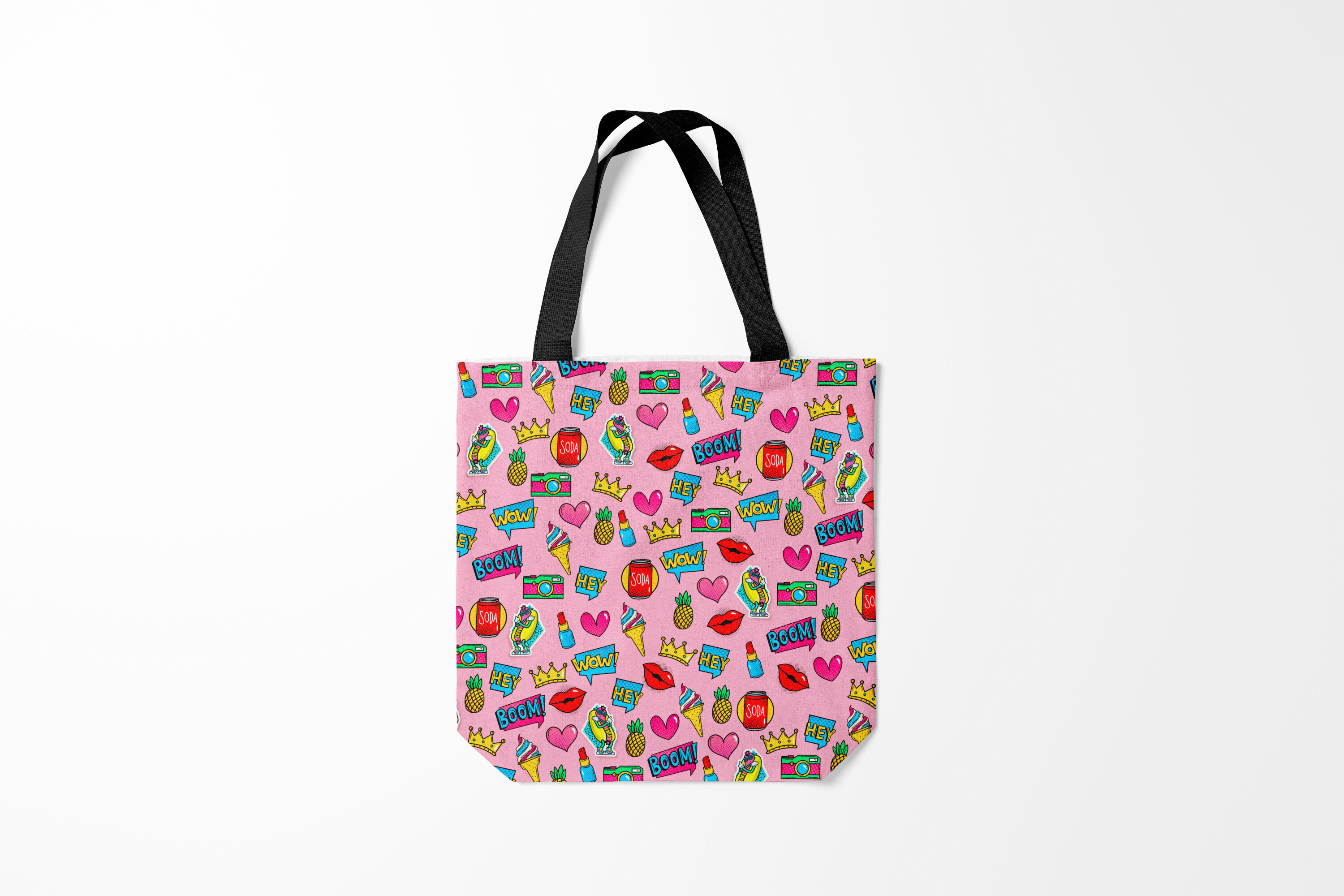 

Сумка шoппер унисекс Burnettie Pop Art Радуга Oko, белый, Pop Art Радуга Oko