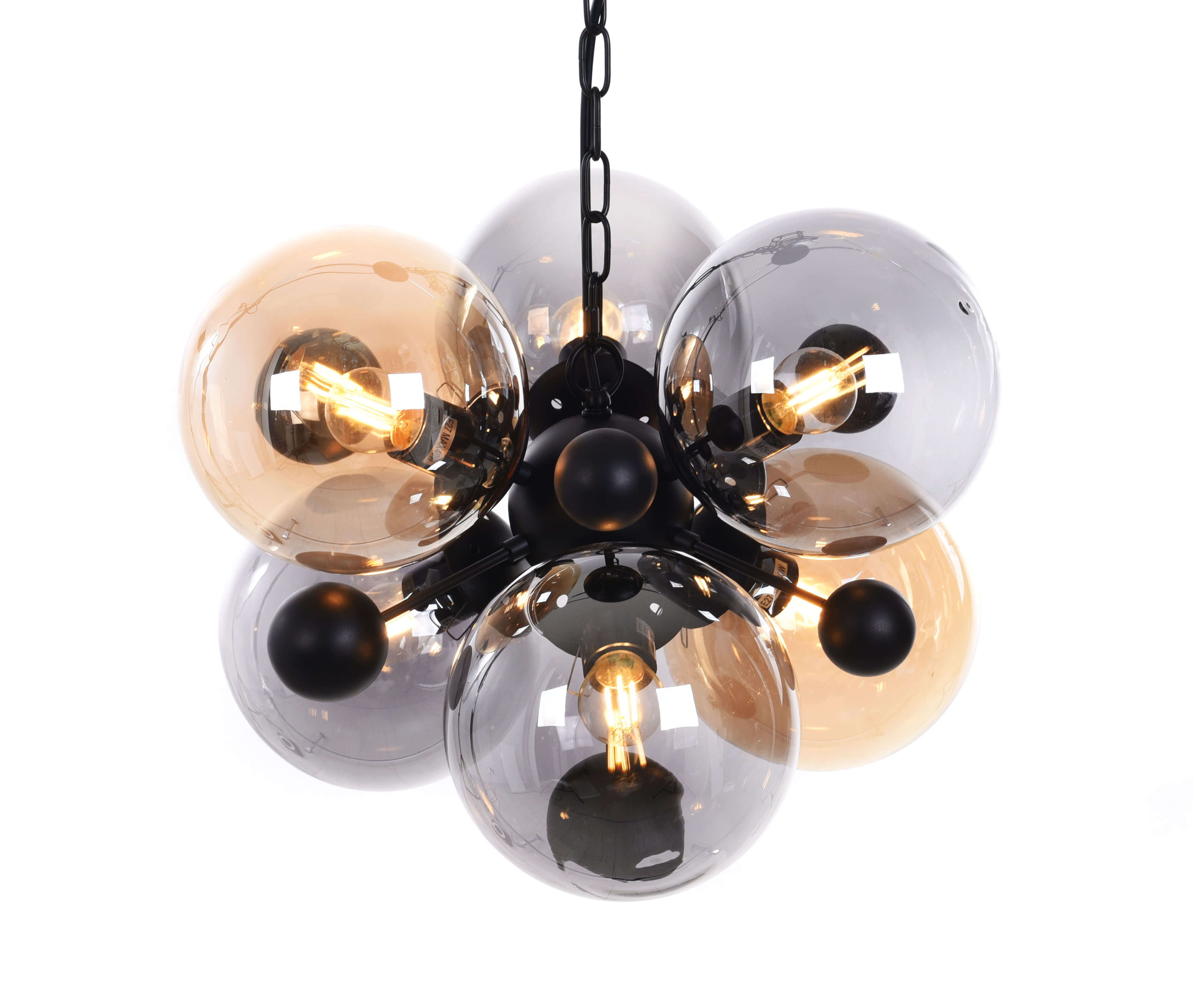 

Подвесной светильник Lumina Deco Afrodis LDP 1138-6 AMB+GY