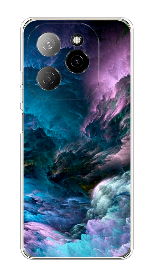 

Чехол на Tecno Spark 20 Pro 5G "Загадочное небо", Синий;фиолетовый, 305750-1