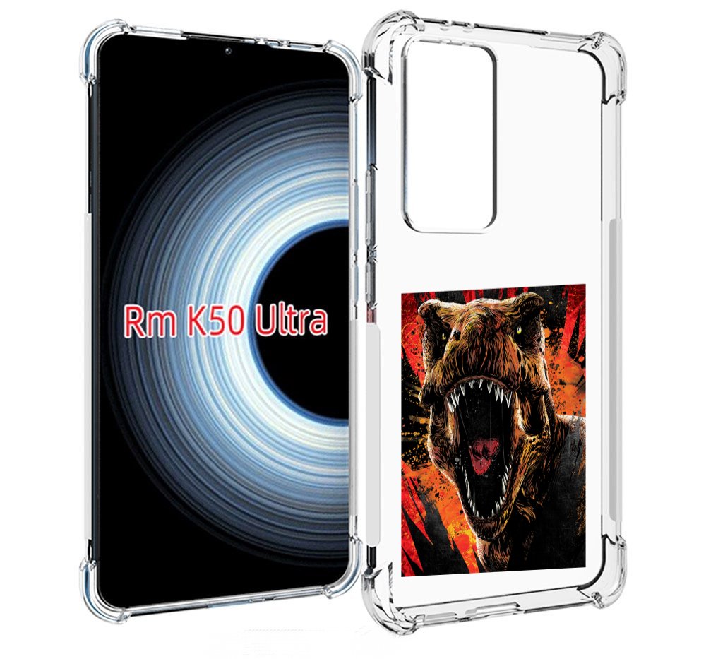 

Чехол MyPads Тиранозавр для Xiaomi 12T / Redmi K50 Ultra, Прозрачный, Tocco