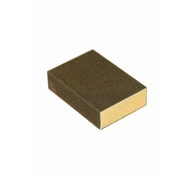 Шлифовальный блок SUNMIGHT, 100*68*25мм 4-х сторонний, 60Р