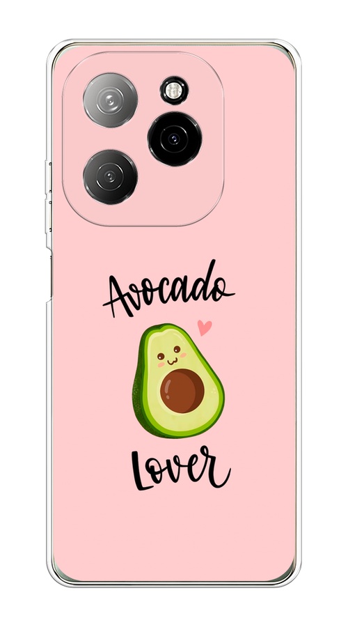 

Чехол на Tecno Spark 20 Pro 5G "Avocado lover", Розовый;зеленый, 305750-1
