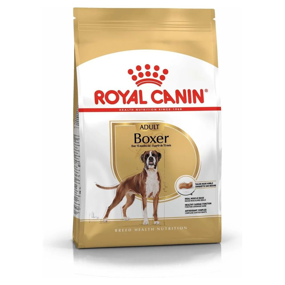 фото Сухой корм для собак royal canin, для породы боксер 12 кг