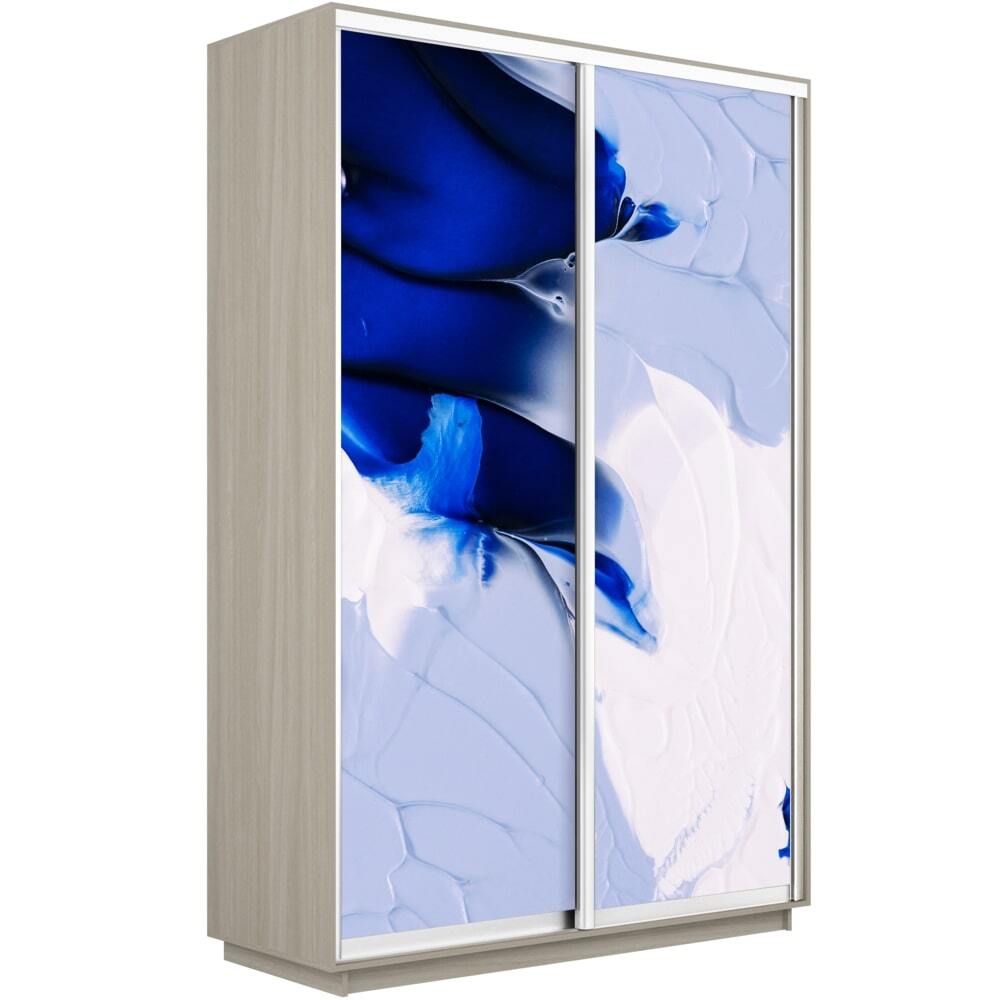 

Шкаф-купе Е1 Экспресс Фото Фотопечать 120х45х220, Сонома, Бежевый, Фотопечать